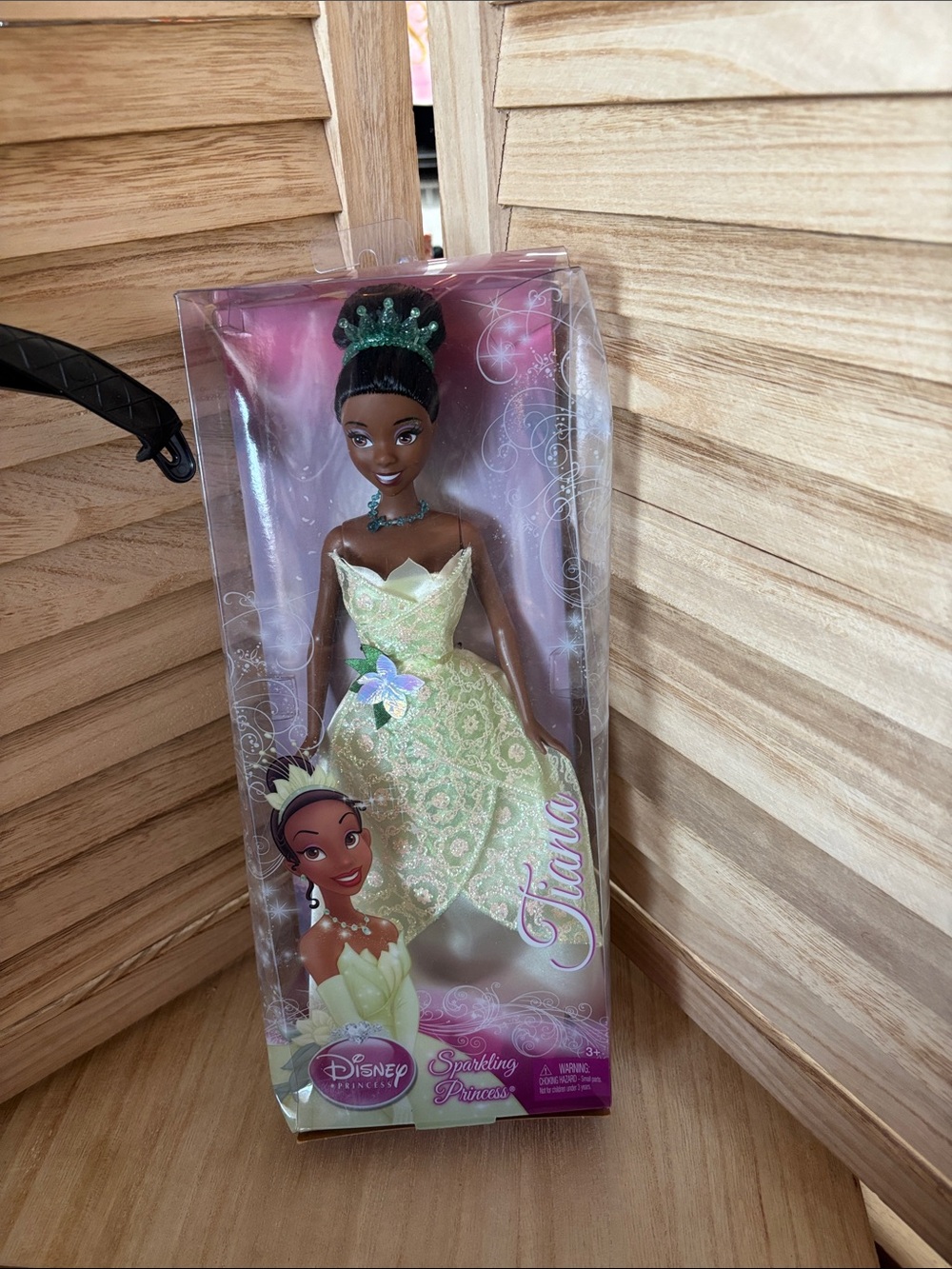 Disney Princess Tiana Sparkling Green and Teal Gown Doll NIB